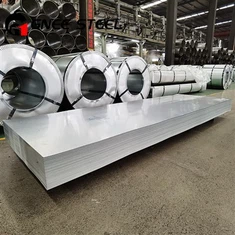 DX51 Zince-ni uloqtirilgan pirogli galvanizli galvanizli po'latdan yasalgan varaq